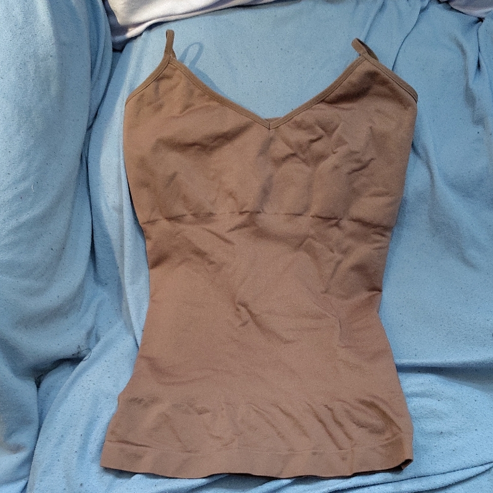 Skinnygirl Brown Smoothers & Shapers Top